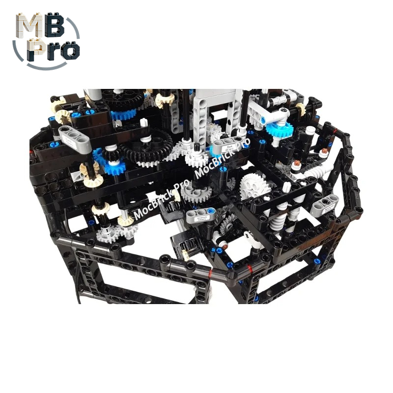 Solar System Orrery - Set MOC Fai-da-Te Unico, Modello Meccanico