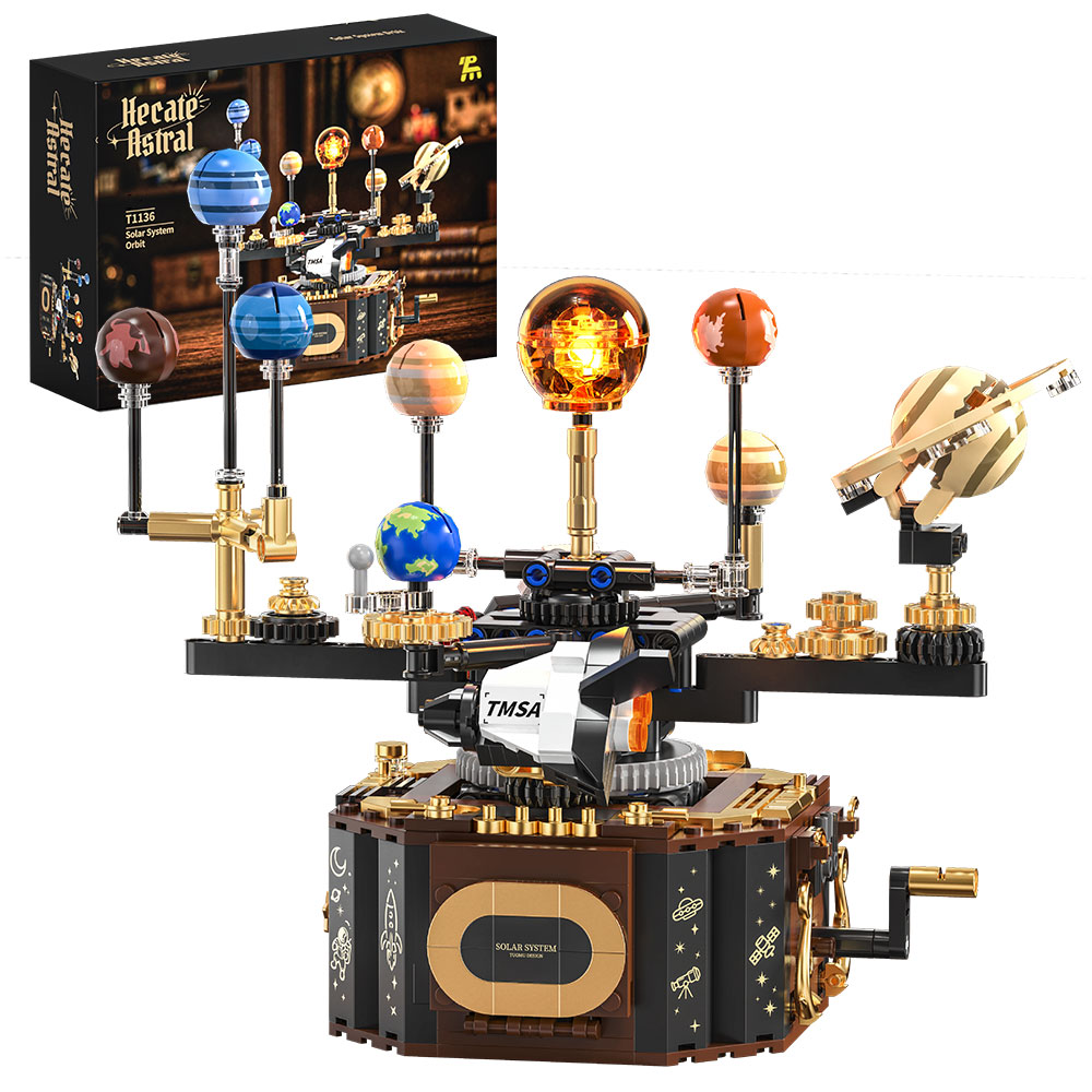 Solar System Orrery - Set di Costruzioni Tecniche del Sistema