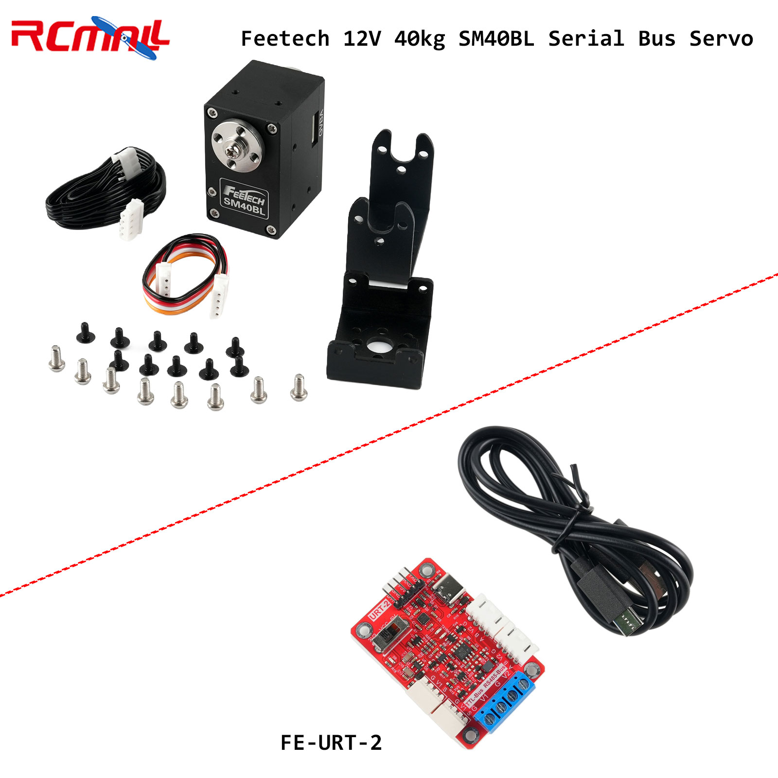 Servo Feetech 12V 40kg SM40BL  - Robot Arm Motor recensione e prezzo