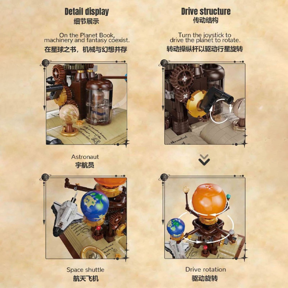 Set di Costruzioni del Sistema - Solar System Orrery recensione e prezzo